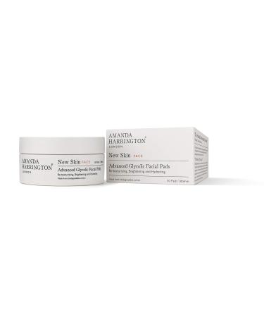 Amanda Harrington London New Skin Face Advance Glycolic Facial Pads - Buy Online on GoSupps.com