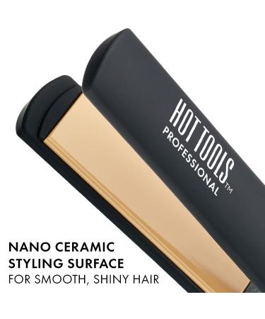 Hot Tools Pro Artist Nano Ceramic Flat Iron - Wide Plate (1-1/4 in) - Buy Online on GoSupps.com
