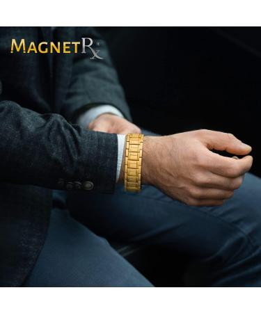 Magnetrx Titan Magnet Hardship for Men | Triple Strength Magnetic Tape with High-Quality Folding Cap & Adjustable Length - SIST TOOL (Gold) - Buy Online on GoSupps.com