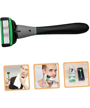 Premium Men's Razor Set - Stainless Steel Shaving Knife Brush Holder & Sharpener - International Shipping Available - Buy Online on GoSupps.com