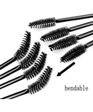 JZK 120 Disposable Eyelash Brushes Set | Eyelash Comb & Mascara Brush for Flawless Makeup | International Shipping Available - Buy Online on GoSupps.com