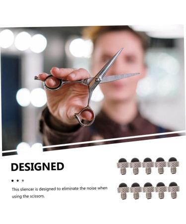 10-Piece Minkissy Metal Scissors Set | Noiseless Pet & Hair Care Accessories - Premium Beauty Tools - Buy Online on GoSupps.com