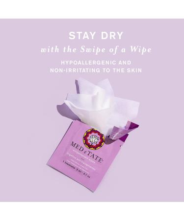 DERMAdoctor Antiperspirant Wipes - Dermatologist-Formulated Hyperhidrosis Treatment for Body Hands & Feet | Anti Sweat Hypoallergenic Deodorant | 10 Individually Wrapped Wipes - Buy Online on GoSupps.com