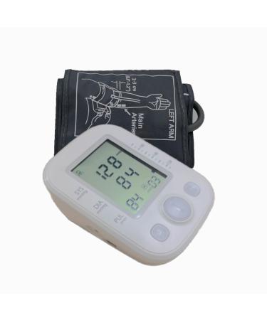 Upper Arm Blood Pressure Monitors Machine with Extra Large Cuffs 8.6"-16.5" Range 2 x 99 Memories Home Use BP Monitor One Key Operation with Easy to Read Precise Readings