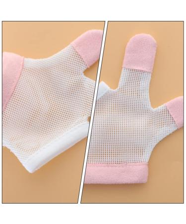 FOMIYES Baby Mittens Finger Gloves - Stop Thumb Sucking, Breathable Mesh, Anti-Scratch, Nail Kit - 1 Pair - Buy Online on GoSupps.com