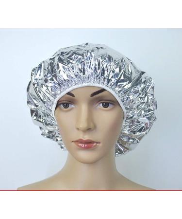6Pcs Aluminum Foil Hair Cap for Dyeing - Waterproof & Dustproof Spa Shower Cap - Buy Online on GoSupps.com