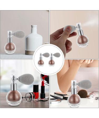 DOITOOL 2pcs Spray Glitter Highlighter Hair Powder Body Glitter Makeup Powder Spray Tool Flash Spray Bottle As Shown 7.5x6cm - Buy Online on GoSupps.com