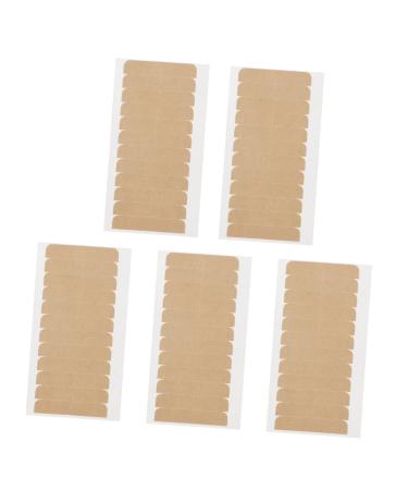 Angoily 10 Sheets Wig Glue Paster Paper Supplies Double Sided