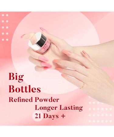Candy Lover Dip Powder Nail Kit - 6 Colors Dipping System with Base & Top Coat for French Nails Art - DIY Salon Gift for Women - Buy Online on GoSupps.com