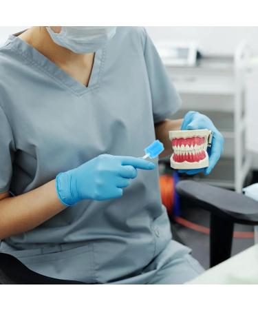 Healifty Bicarbonate Gum Swabs - 100pcs Disposable Tongue & Mouth Cleaners for Oral Hygiene - Blue Sponge Swabs for Cavity & Gum Care - Buy Online on GoSupps.com