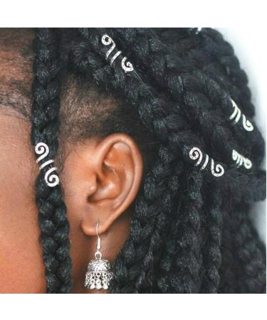 10Pcs Vintage Adjustable Viking Hair Dread Braids Dreadlock Beard Beads Cuffs Clips for Hair Rings Women Men Accessories Useful Processed - Buy Online on GoSupps.com