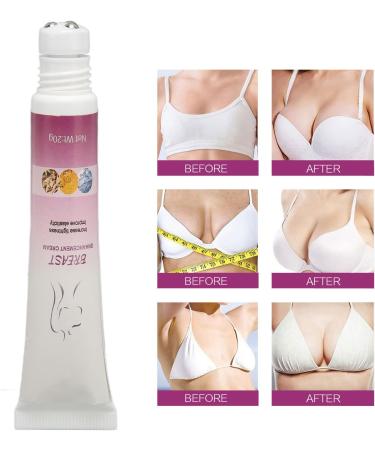 Shaping Firming Moisturizing Cream with Portable Chest Massage Lifts & Shapes Bust for Symmetrical Chest 20g - Buy Online on GoSupps.com
