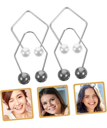 Mobestech Pince Fossettes Visage 2 Pi ces Petite Taille Entra neur de Fossettes pour Femmes Portable Sculptant Joues Confortables Usage Quotidien - Buy Online on GoSupps.com
