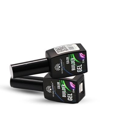 Global Fashion DIY Color Builder Gel | All-in-One Gel Polish & Nail Strengthener - Color 07 (12ml) - Shop Internationally - Buy Online on GoSupps.com