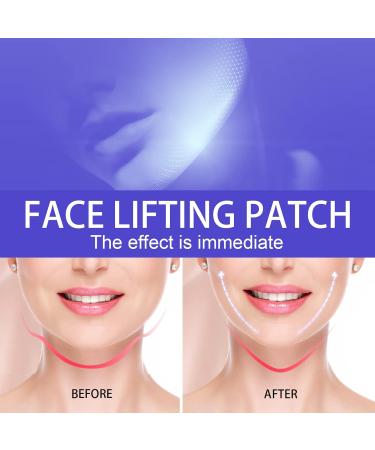 Invisible Face Lift Tape - 60Pcs Instant Neck & Face Lifting Tapes for Wrinkles, Double Chin & Sagging Skin - Buy Online on GoSupps.com