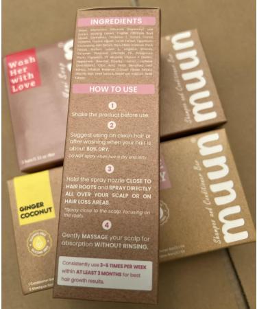 Muun Rosemary Hair Spray | Biotin Hair Thickening & Scalp Soothing - Shop Now for Stronger Hair - Buy Online on GoSupps.com