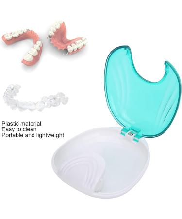 Durable Orthodontic Retainer Suitcase for Kids - Portable Denture Storage Container (Green) | Dnom Dose - Buy Online on GoSupps.com