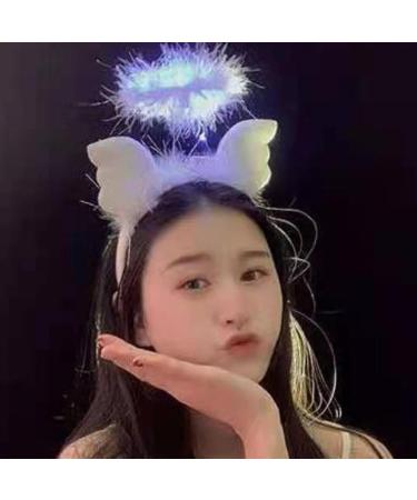 amangul LED Light Up Angel Headband for Women and Teens Perfect for Parties and Halloween Headpiece Hair bands Accessory(C5) - Buy Online on GoSupps.com
