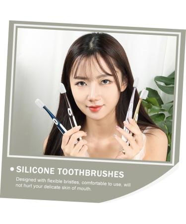 4pcs Nano Toothbrush Set - Extra Soft Durable Toothbrushes for Adults & Kids | Family Oral Care - Buy Online on GoSupps.com