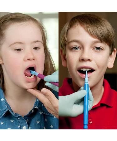 ARK Z-Vibe Vibrator Basic Set - 5 Attachments for Oral Stimulation & Sensory Support | Light Blue - Ideal for Language Development - Buy Online on GoSupps.com