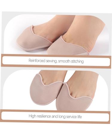 2 Pairs Ballet Toe Protectors - Cushioned Pointe Shoe Covers & Forefoot Relief Pads for Women - Buy Online on GoSupps.com