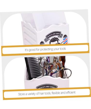 Minkissy Scissors Shear Storage Box - Hairdresser Organizer & Salon Accessories - Durable Plastic - 12.2x11.8cm - Buy Online on GoSupps.com