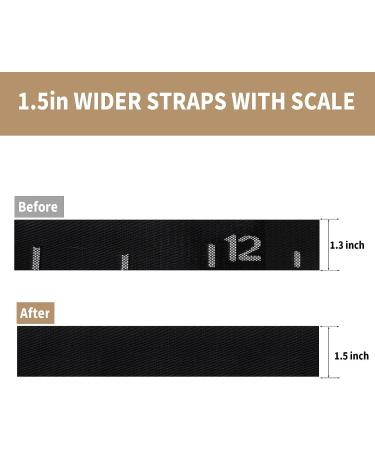 Adjustable Gymnastic Ring Straps 15.74ft - 1763lbs Support, Home Gym Workout Equipment - Pair - Buy Online on GoSupps.com