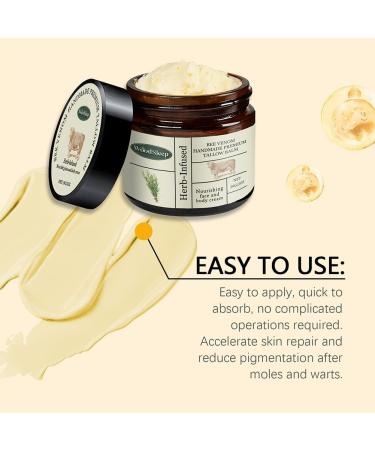  Kexpery Beef Tallow Face and Body Care Cream Honey Balm Deep Hydration Soft and Radiant Skin - Buy Online on GoSupps.com