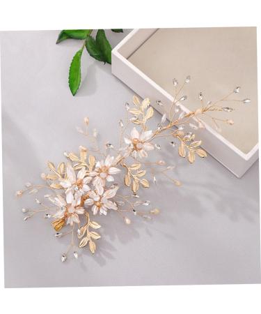 Beaupretty 1pc Flower Hair Accessories for Bridals Flower Hair Clips Crystal Hair Clips Rhinestone Side Hair Clips Wedding Women Barrettes Wedding Barrettes Hair Pin Bride Fashion - Buy Online on GoSupps.com