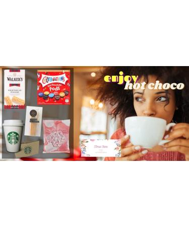 Temas Celebrations Hot Chocolate Pods Gift Set includes Celebrations Hot Chocolate pods (8 pods) Short Bread Biscuit Marshmallows Reusable Coffee Cup & Sleeves Hot Chocolate Stirrers |Easter - Buy Online on GoSupps.com
