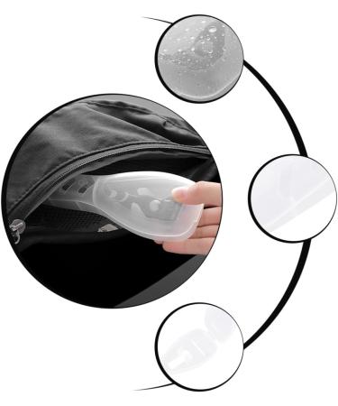 ABOOFAN 5-Piece Transparent Razor Travel Case | Safe & Compact Razor Bags for Travelers | Ideal for Men on the Go - Buy Online on GoSupps.com