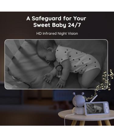 BOIFUN 1080P Wifi Video Baby Monitor Camera with App Control, Motion Detection, Night Vision - Smart Baby Monitor for Android/iOS Smartphone - Buy Online on GoSupps.com