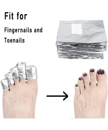 HUAXIYAN Nail Polish Remover Gel Soak Off Wraps with Cotton Pads (500pc) - Buy Online on GoSupps.com