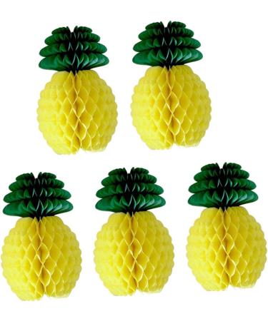 ABOOFAN Pineapple Decor 15 Pcs Plant Decor Honeycomb Party Favors Party Decor Honeycomb Pineapple Party Supplies Paper Pineapple Party Supplies - Buy Online on GoSupps.com