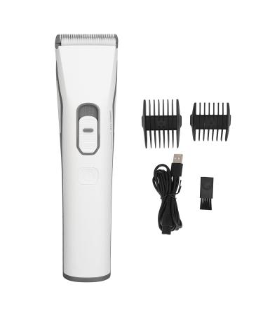 Premium Cordless Hair Trimmer | 4 Modes Electric Clipper | Low Noise 7000 RPM | Perfect for Home & Barber Use (White - Buy Online on GoSupps.com