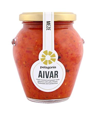 Pelagonia Aivar - a fruity spicy dip made from roasted red peppers and roasted eggplant 1x 314g 314 g (1 pack) - Buy Online on GoSupps.com