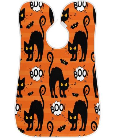 Beard Bib Apron for Men | Non-Stick Waterproof Hair Catcher for Shaving & Trimming | Perfect Grooming Cape | Ideal for Halloween & Cat Lovers - Buy Online on GoSupps.com