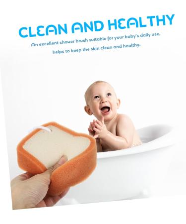 1pc Bath Sponge Sponges Powder Puff Scrubber Bath Towel Shower Puff Sponge Natural Sponge Bath Scrubbing Sponge Bath Supply Bath Sponge Brush Tub Mikinona 21X7.5CM - Buy Online on GoSupps.com