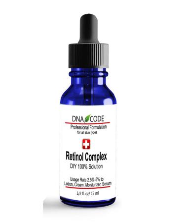 Magic Serum Booster-DIY 100% Complex Solution Add to Cream Serum Moisturizer Anti-Aqging Sun Protection For Blemished Irritated Skin 0.5 Ounce