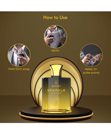 AARVVINTA CRAFT Sparkle Occasional Outing Eau De French Perfume For Men - 100 ml - Buy Online on GoSupps.com