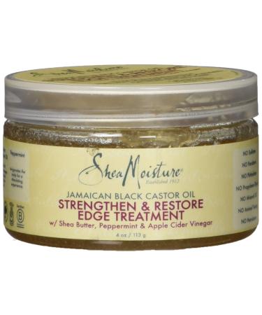 Shea Moisture Jamaican Black Castor Oil Strengthen Grow & Restore Edge Treatment 4 Ounce