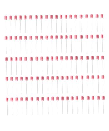 100Pcs Mouth Swabs Dog Teeth Cleaning Kit Disposable Mouth Swabs Cavity Cleaning Sponge Swab for Elderly Kids Pet Teeth Care.