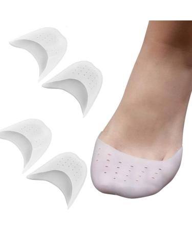 Buy Silicone Toe Caps & Cushions for Hallux Valgus Relief | 2 Pairs Toe Spreader Inserts for Ballet & Foot Comfort - Buy Online on GoSupps.com