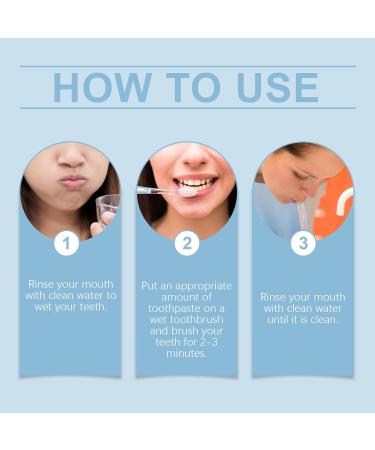 Akcmins Natural Whitening Toothpaste Akcmins Fresh Whitening Toothpaste Deep Cleaning Teeth and Fresh Breath Anti-Stain Toothpaste (1pcs) - Buy Online on GoSupps.com