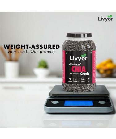 Graines de chia crues pour perte de poids avec om ga-3 riches en calcium non torr fi es (200 g) 200 g (Lot de 1) - Buy Online on GoSupps.com