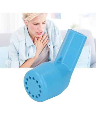 Lung Exercise Device Mucus Relief Improve Respiratory Muscles Handheld Breathing Exercise Trainer Speed Recovery for Daily Use (Royal Blue) Royal Blue HT-01P - Buy Online on GoSupps.com