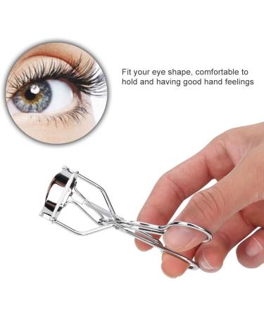 Portable Eyelash Curler Stainless Steel Lash Curler Makeup Eyelashes Curl Tool for Home Beauty Salon for Beginners - Buy Online on GoSupps.com