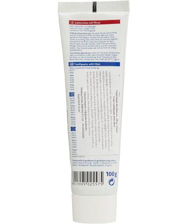 Trixie Dental Care Mint Toothpaste for Dogs | Double Pack 2 x 100g | Supports Dental Health & Oral Hygiene | Prevents Tartar & Plaque - Buy Online on GoSupps.com