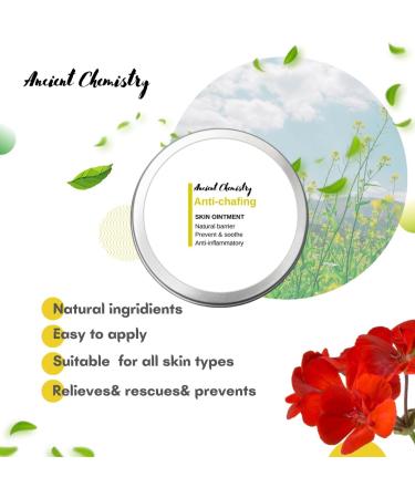 60 ML Anti-Chafing Cream made of Natural products I Prevent Chafing & Irritation Chafing balm with added essential oils | Great for dry sensitive skin and/or sensitive areas | thigh chafing - Buy Online on GoSupps.com