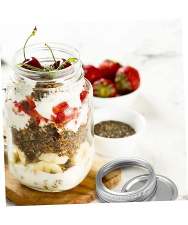 OUNONA 54pcs Mason Jar Lids Solid Sealing Cap Tinplate - Buy Online on GoSupps.com